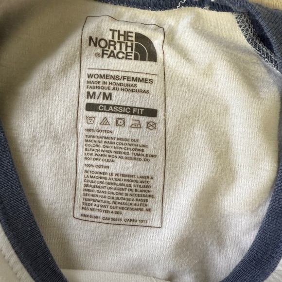 Women's The North Face West Sierra 3/4 Baseball Tee Size Medium - Picture 6 of 7